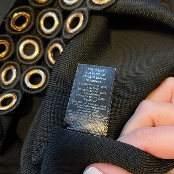 Good American Asymmetrical Hem Dress - Picture 8 of 9